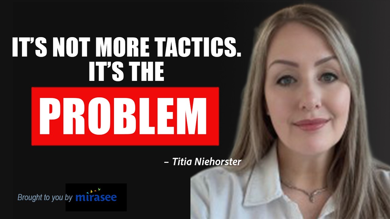 Stop Chasing Tactics. Find the Real Bottleneck. | Titia Niehorster