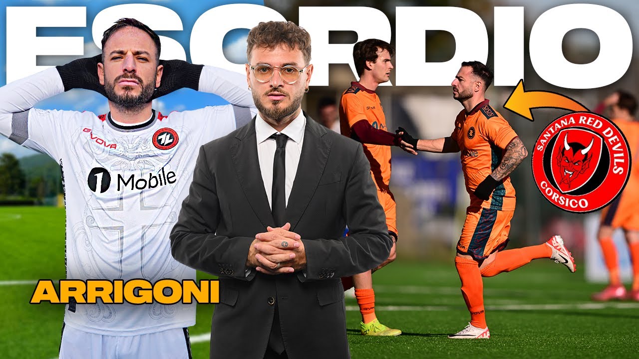 ⚽️🤯 L'ESORDIO FOLLE del NUOVO ATTACCANTE della ZETA MILANO! (ex SANTANA RED DEVILS)