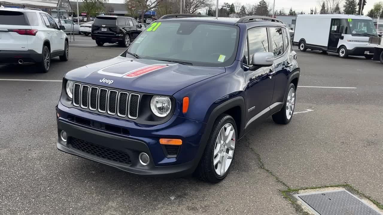 2021 Jeep Renegade Latitude Sacramento, Rosemont, Rio Linda, Elk Grove, Lemon Hill CA