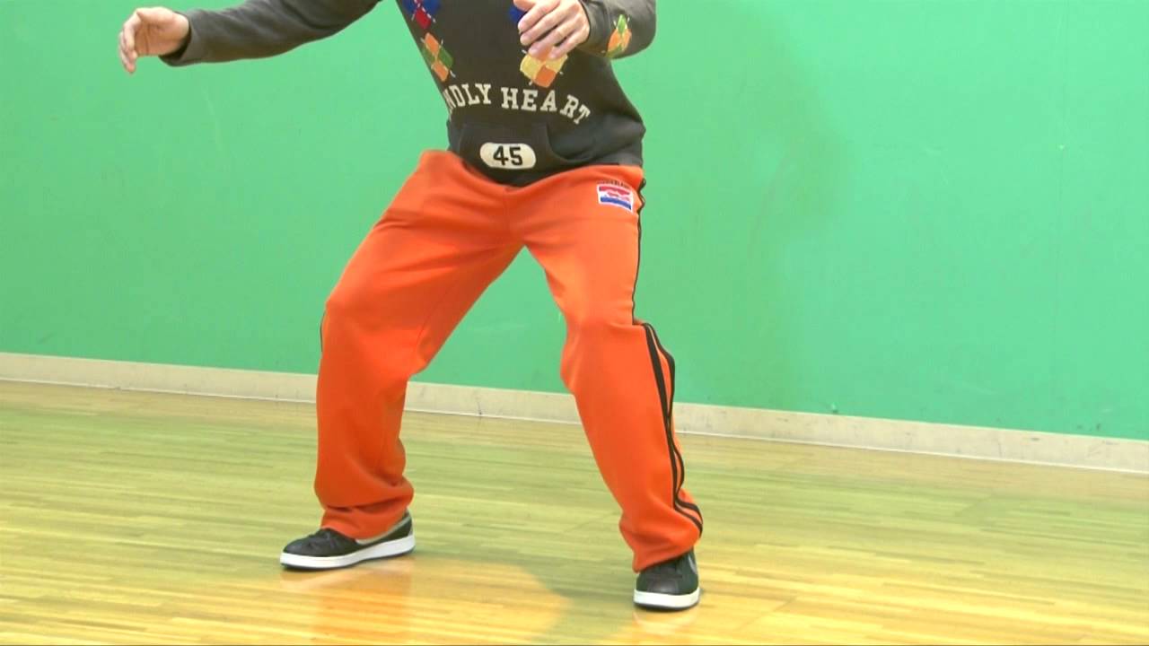 【BE BOP】ビバップ：ひざ抜きステップ RISING Dance School HORIE