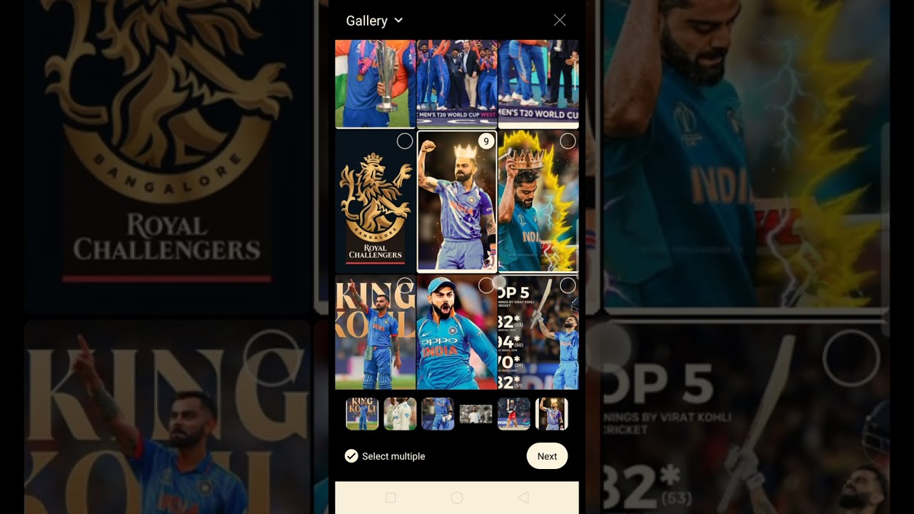 How to make the video on cricket 