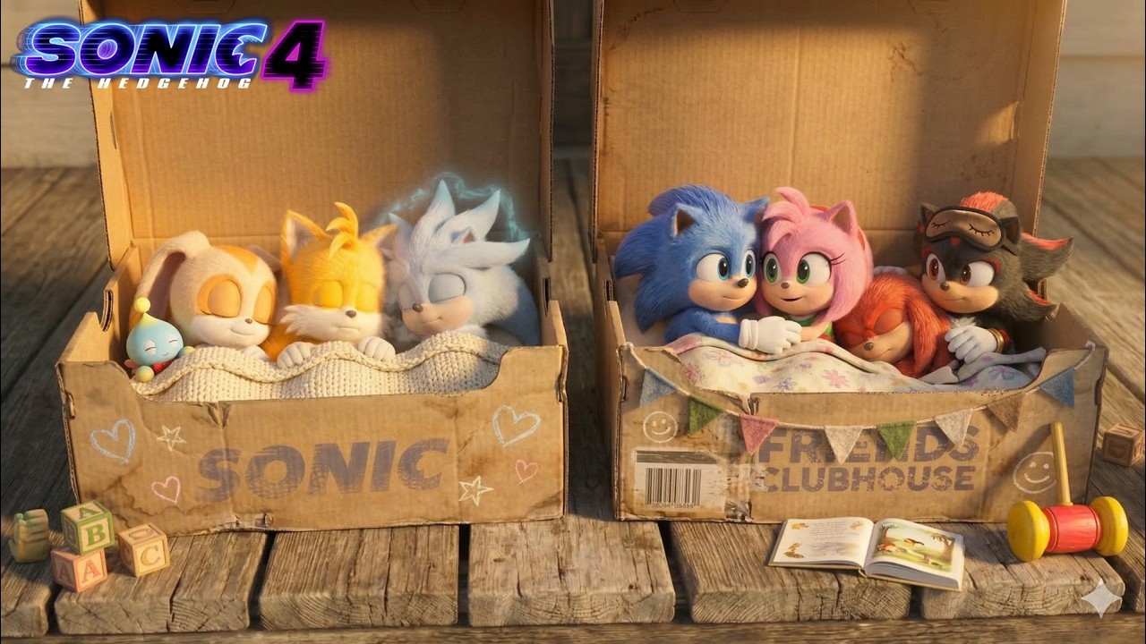 El equipo Baby Sonic PETS Vencen a SUPER SONIC EN SONIC 4 La Película -Teoría