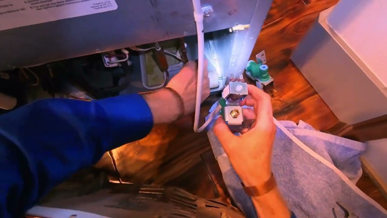 How to Replace Kitchenaid Refrigerator Water Inlet Valve 