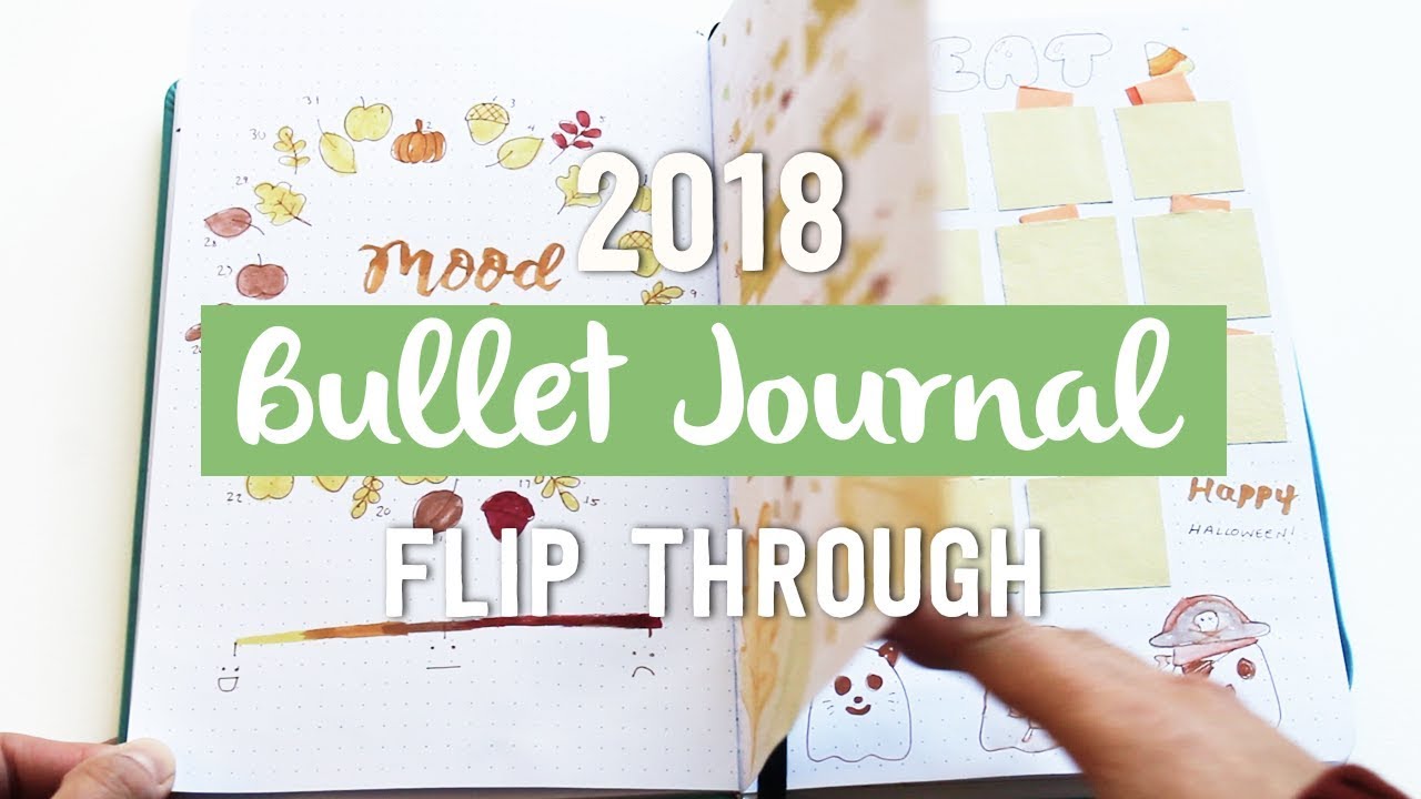 2018 Bullet Journal Flip Through | Stationery Island