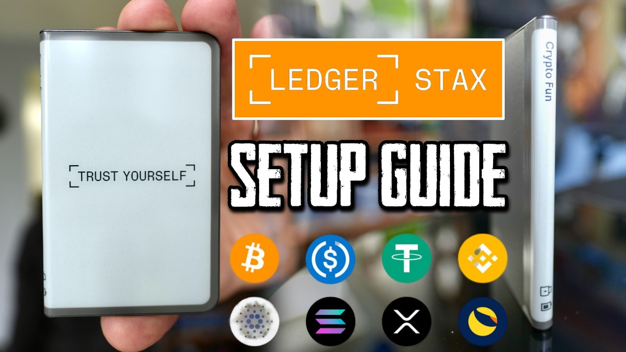 How To Setup Ledger Stax with Ledger Live on iPhone