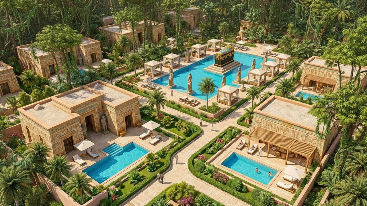 80 Days to Build an Ancient Luxury Resort in the Middle of the Jungle, Using Only Primitive Tools