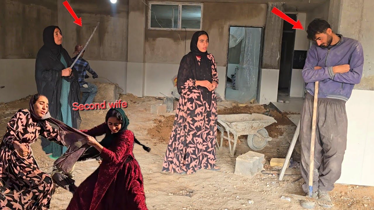 Nazgoli's threat against Tahereh: The restlessness of time/Until the anger of the second wife