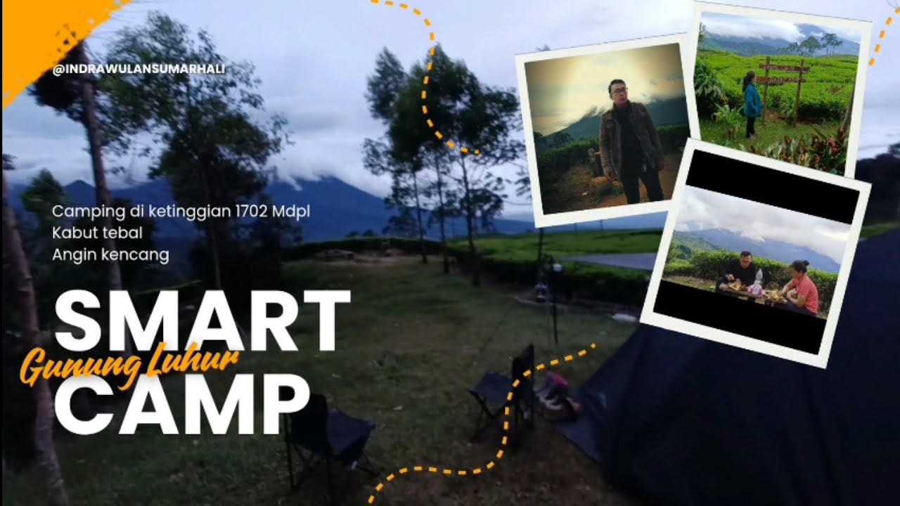 Camping di Ketinggian 1702 Mdpl |15° Kabut dan Angin Kencang | Smart Camp, Gunung Luhur Bogor