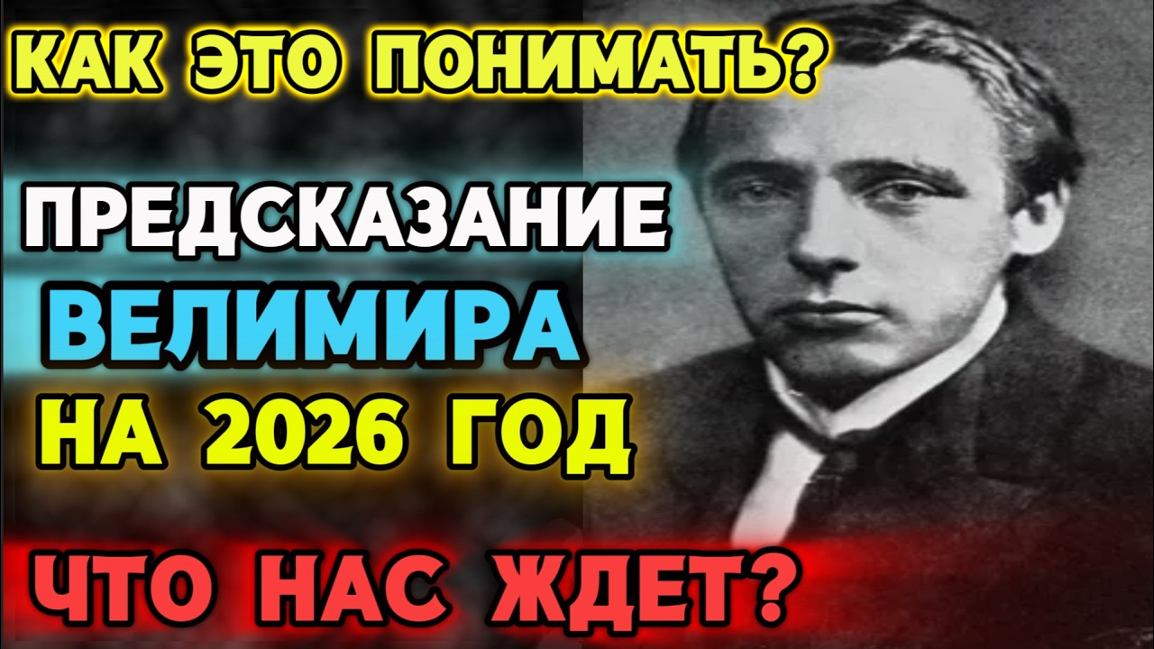 НЕВЕРОЯТНОЕ ПРЕДСКАЗАНИЕ ВЕЛИМИРА НА 2026 ГОД! ЧТО НАС ЖДЕТ?