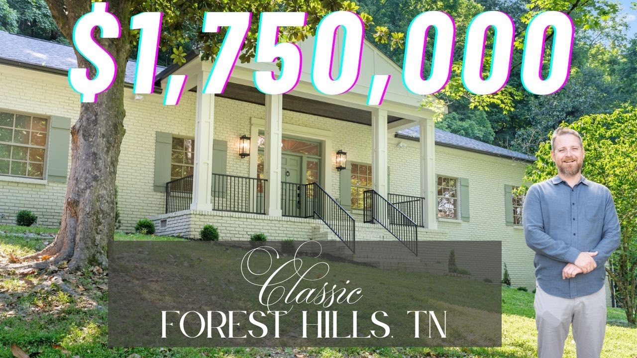 Inside a $1.75M Modern Ranch in Nashville’s Most Prestigious Neighborhood
