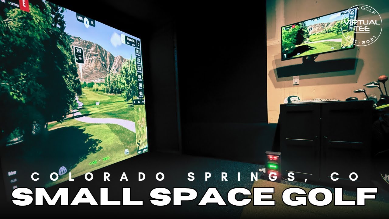 Golf Simulator in a Small Space Colorado Springs, CO