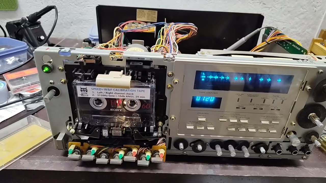 Обслуживание кассетной деки Pioneer CT-F1250 1980 года. Заклинило подкатушечный механизм. Стр. 5/...