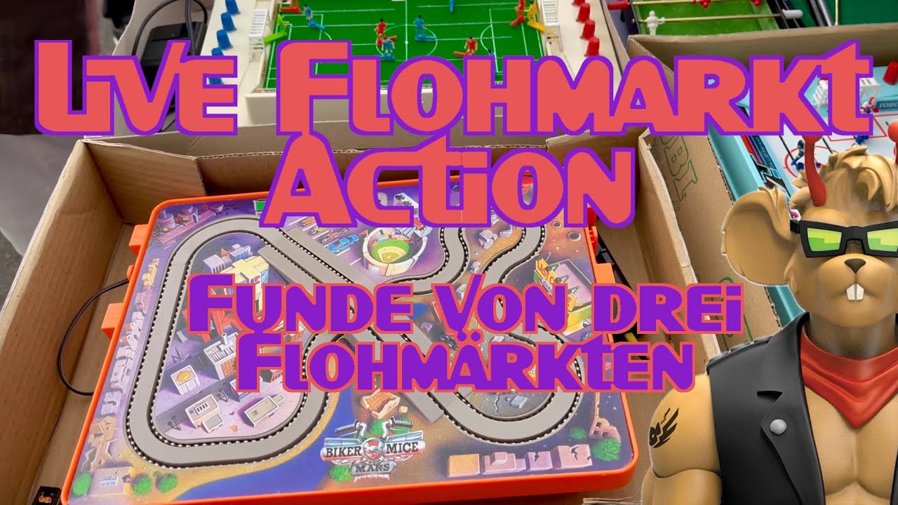 RTT #94 : Live Flohmarkt Action *Funde von drei Flohmärkten*