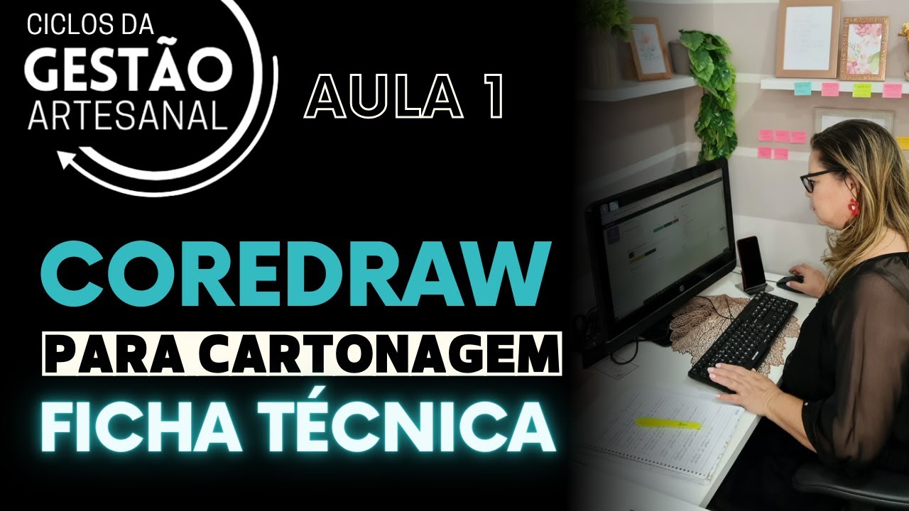 Aula 1 - Ficha técnica no coreldraw - Quantas caixas faço em uma folha?