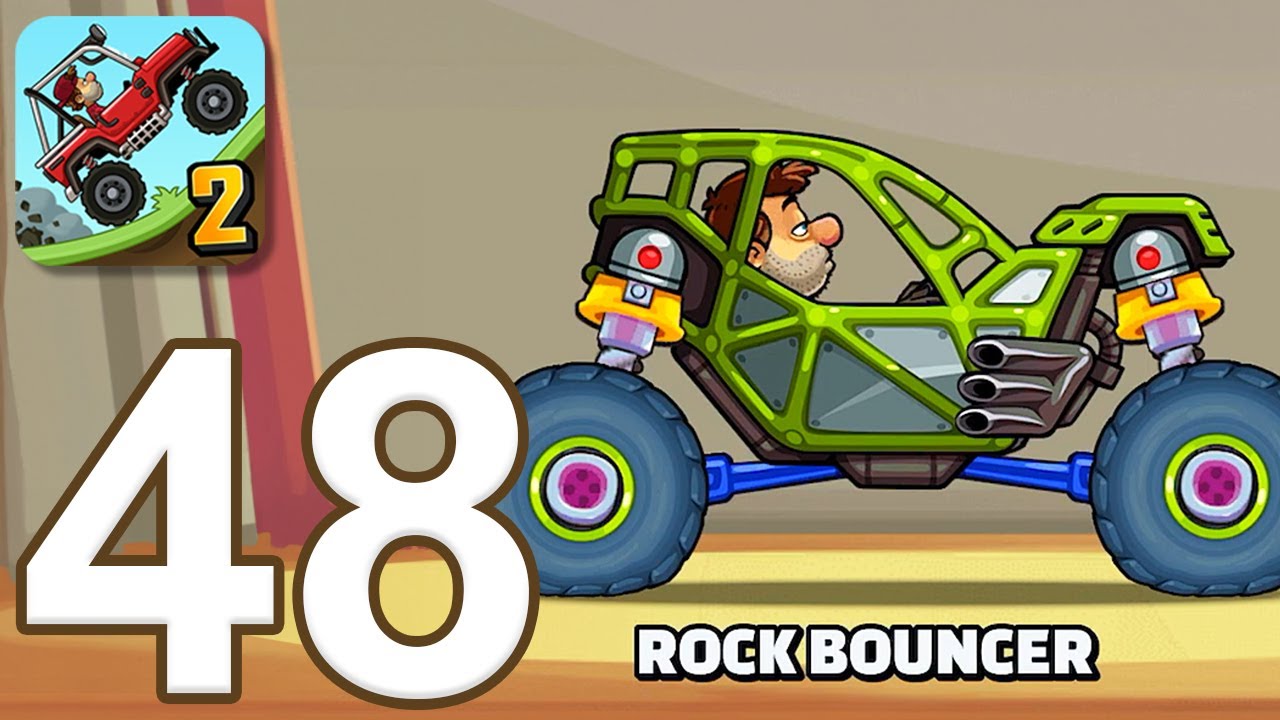 Hill Climb Racing 2 - Gameplay Walkthrough Part 48 - Rock Bouncer (iOS, Android)