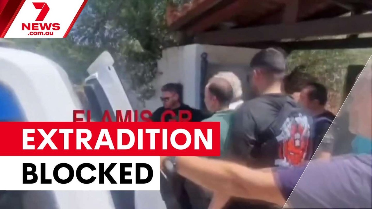 Суд в Греции заблокировал экстрадицию австралийского беглеца | 7NEWS