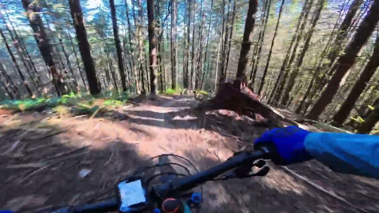 Rocky Point, Steep Fake, winter ride. 