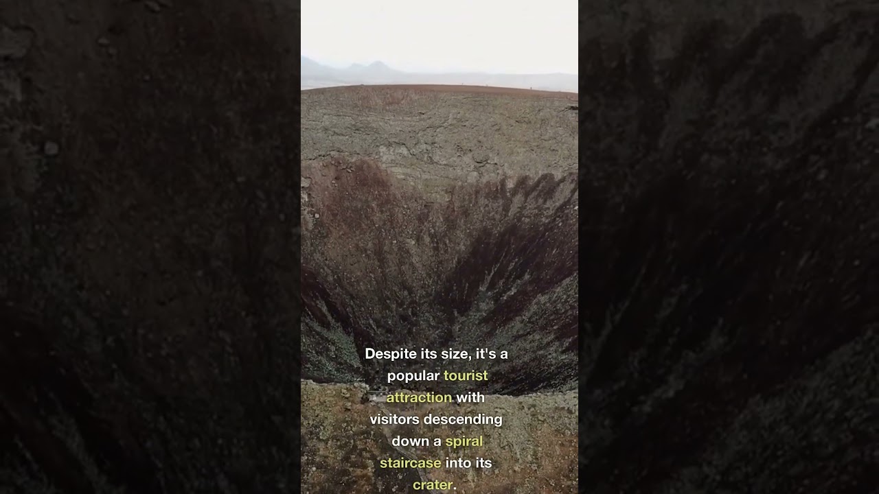 Mexico is home to the world's smallest volcano, the Cuexcomate.