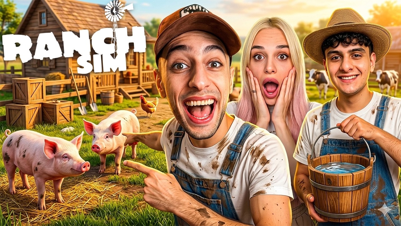 🔴 LIVE | Մեր խոզերը շուտով ձագ կունենան 😂🐷 | Ranch Simulator #3
