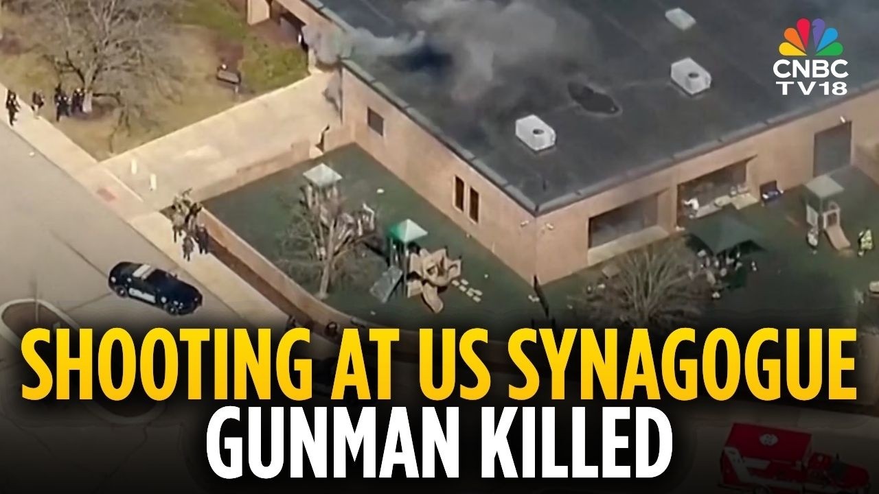 Michigan Synagogue Attack: Gunman Crashes Truck Into Temple Israel, Shot Dead By Security | N18G