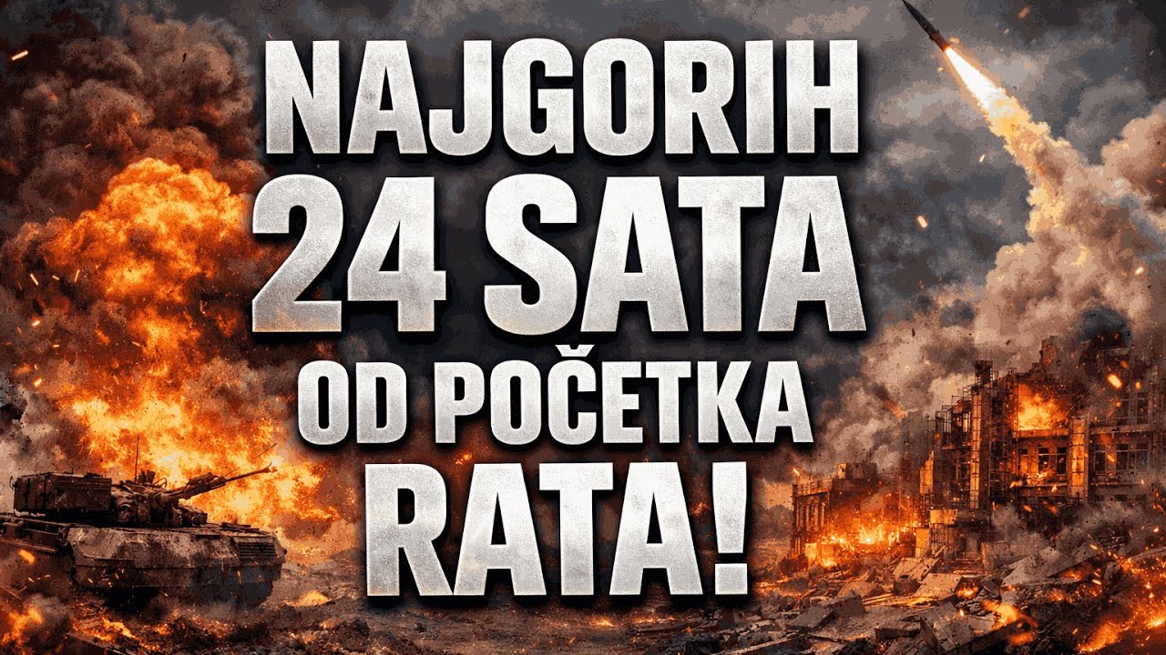 NAJGORIH 24 SATA OD POČETKA RATA! front puca