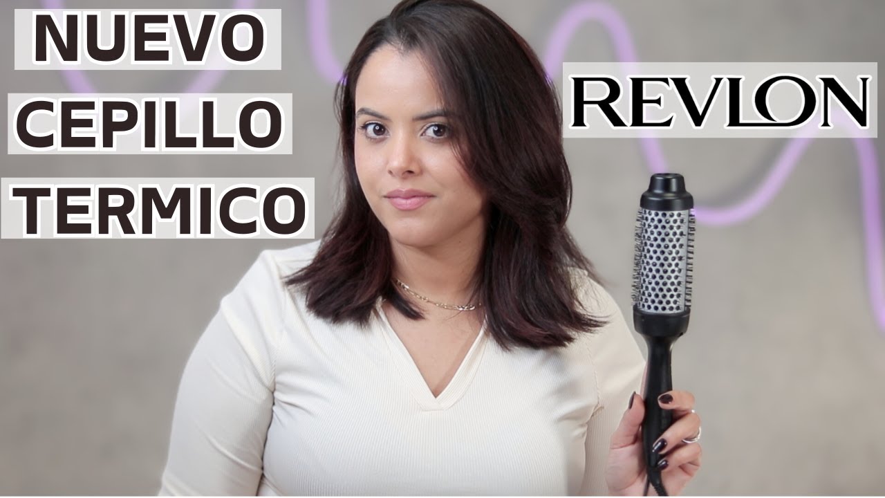 NUEVO CEPILLO TERMICO REVLON REDUCE EL FRIZZ Y APORTA BRILLO?