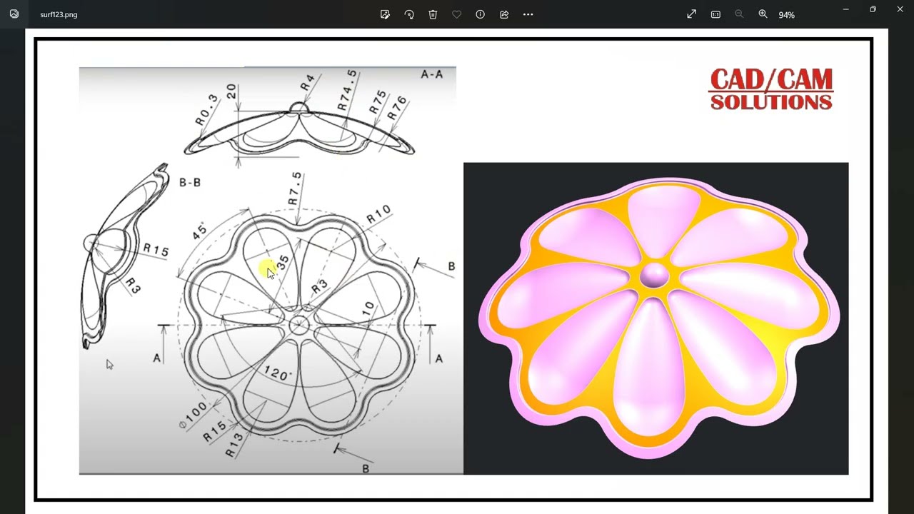 #nx12  #surface tutorial