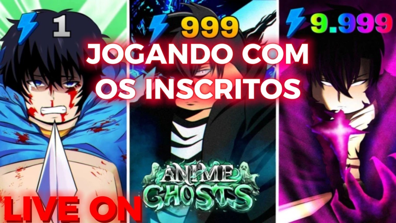 AO VIVO 🔴 RAID E DUNGEON NO ANIME GHOSTS COM O PESSOAL👻