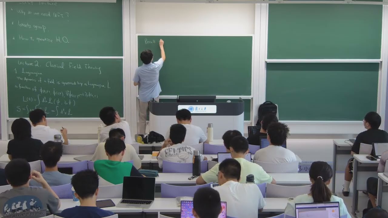 2025 Quantum Field Theory Lecture 2: Classical Field Theory/Locality/Symmetry