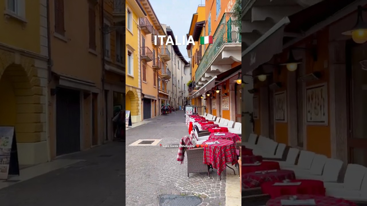 Best Places to visit in Italy | Lake Garda italy Walking Tour 