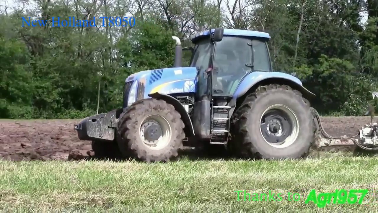 Big tractors sounds 2017- New Holland tractors | T8050, T7050, TS115A, 80-66S |