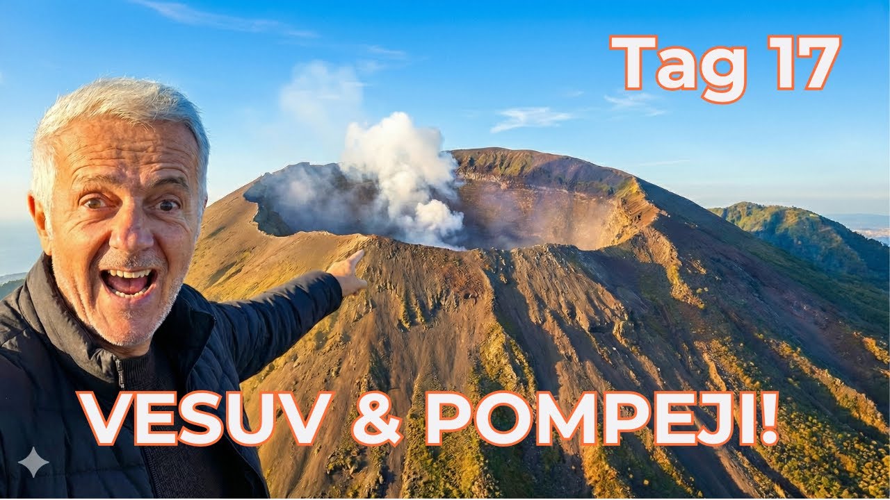 Tag 17: VESUV & POMPEJI - Vulkan & antike Ruinen! 🌋🏛️🇮🇹