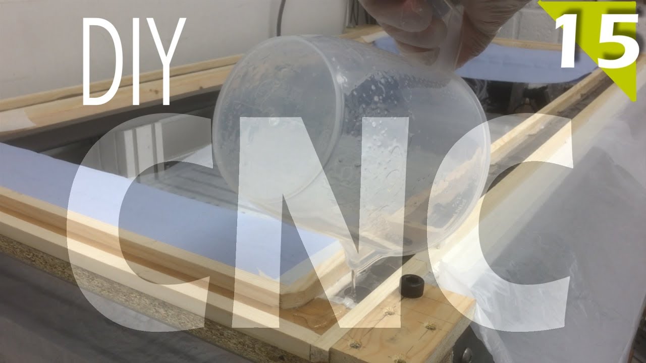Episode 15:  DIY CNC build - Epoxy leveling for the X rails