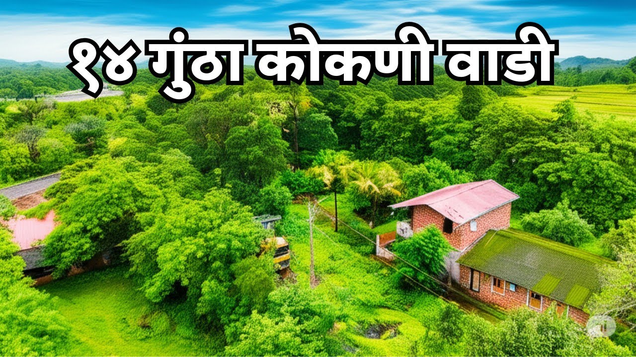 पाली रत्नागिरी जवळ 14 गुंठा कोकणी वाडी विकणे आहे !