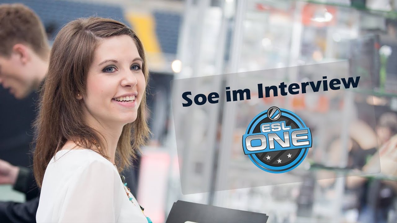 Soe im Interview auf der ESL One Frankfurt 2014
