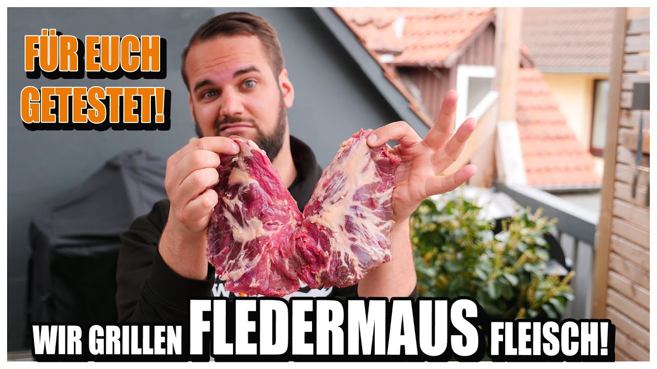 Wir grillen FLEDERMÄUSE! Fledermaus- bzw. Kachelfleisch von Schwein und Rind im Test! Sizzlebrothers