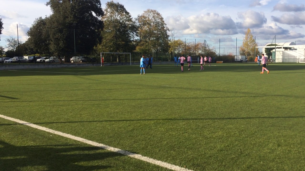 Coup franc placement mur