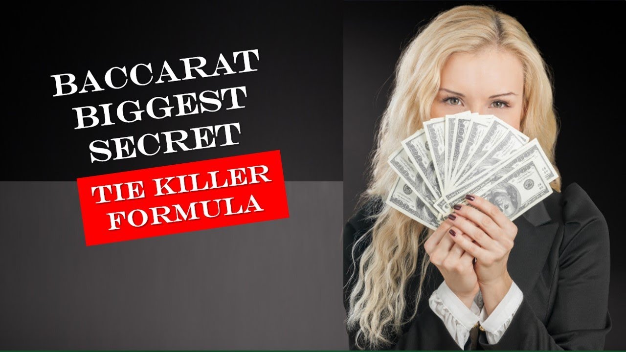 BACCARAT BIGGEST SECRET: HOW TO PLAY THE TIE BET AND WIN EVERY TIME 