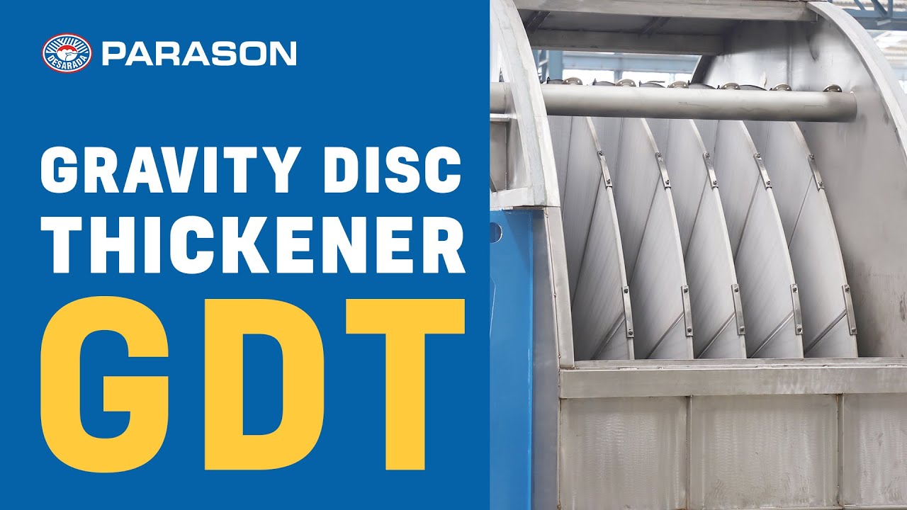 Gravity Disc Thickner GDT | Parason Machinery