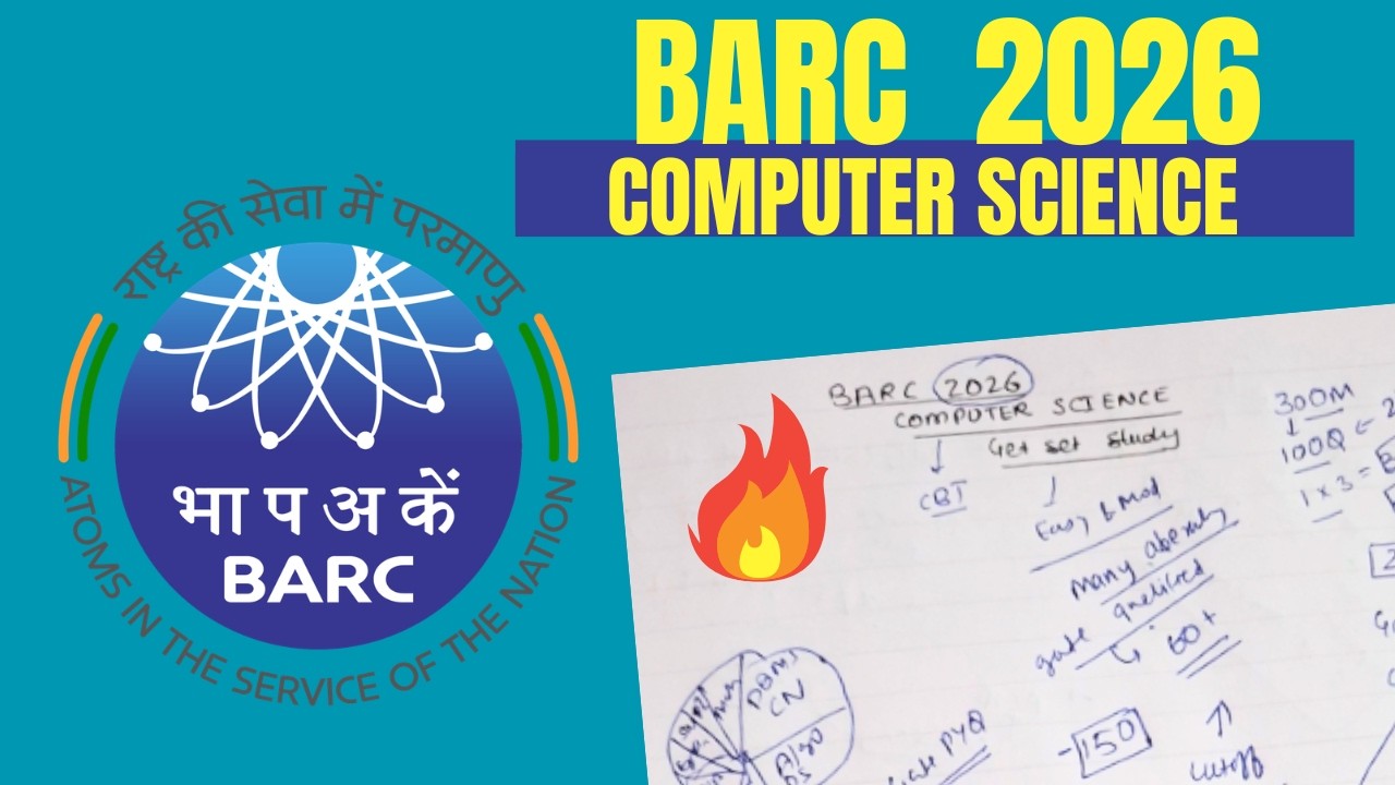 BARC 2026 COMPUTER SCIENCE | Exam Paper Analysis 🔥 [Memory Based]