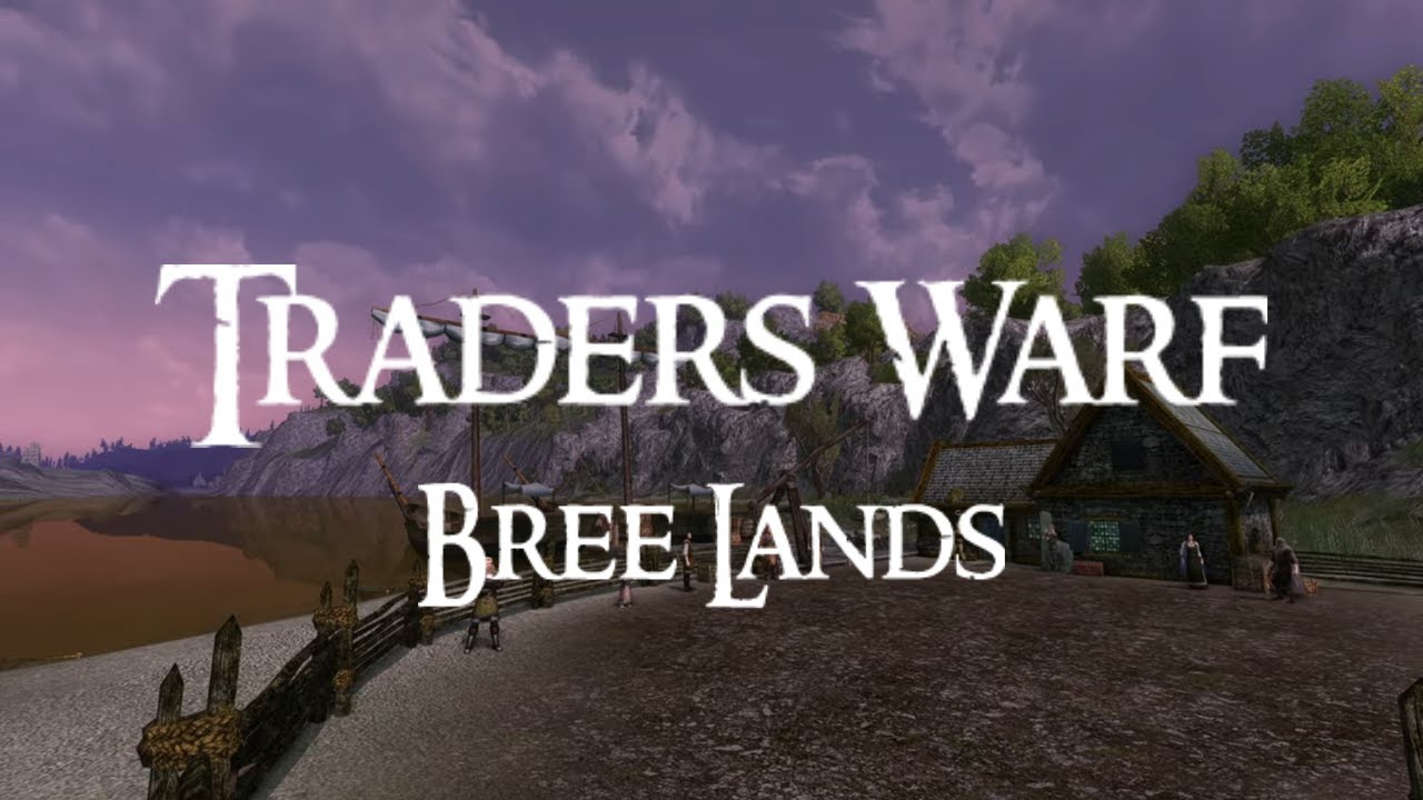 LOTRO | BREE LAND | Trader's Wharf | Music & Ambience | 1 Hour