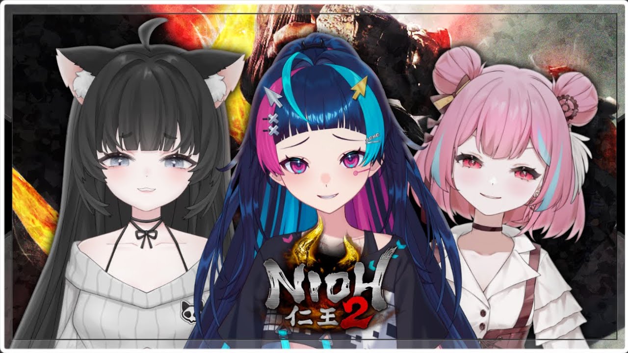 【遊戲】仁王 2 & ‪@米婭Miaflamel‬、‪@JiuluVtuber‬ 👾諾芙.exe