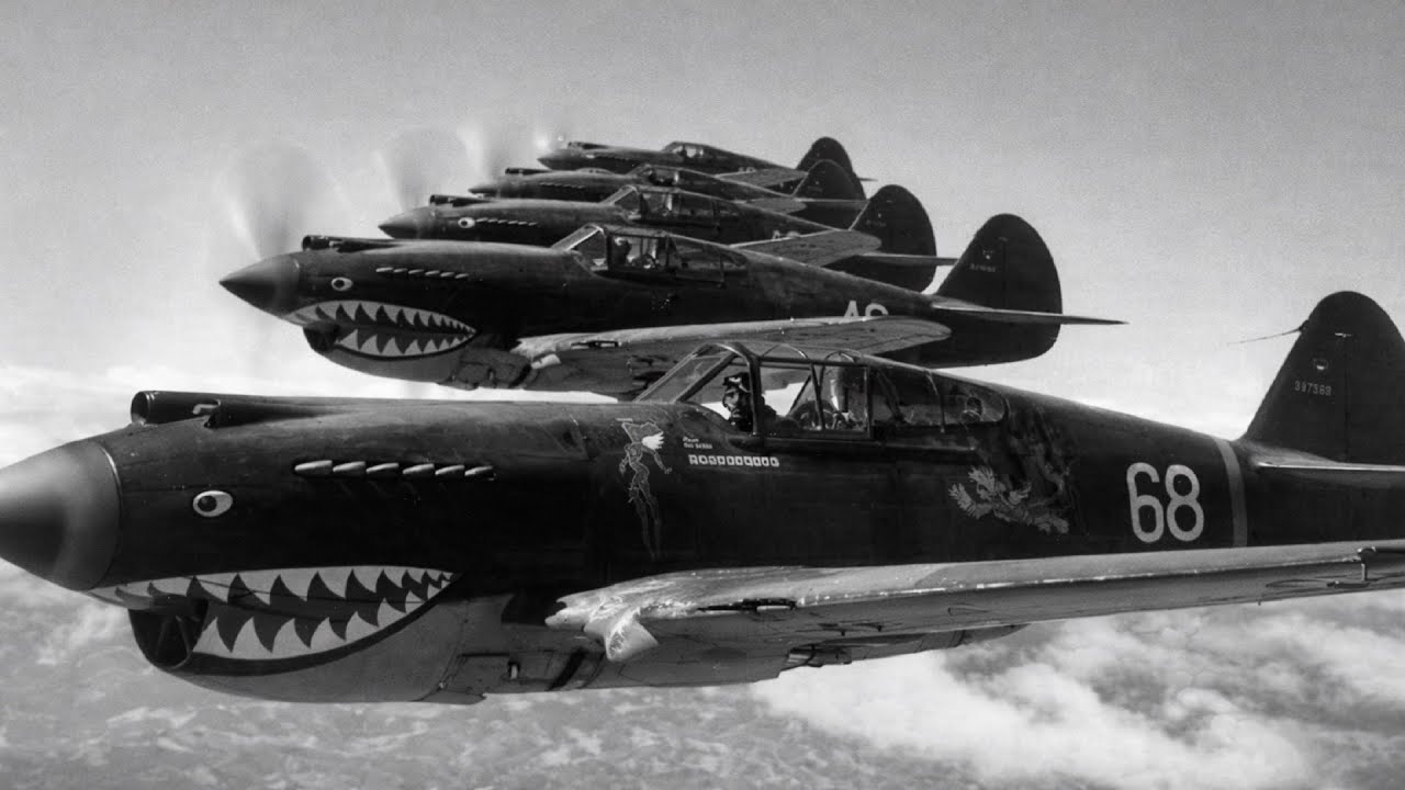 Sharks in the Sky | America’s First Air War Against Japan | The Flying Tigers | WW2 Raw Tales