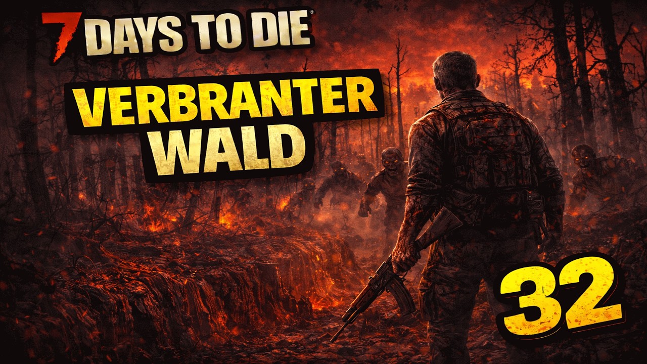 🔴 LIVE | 7 Days to Die 🧟 Folge 32 – Reise in den Verbrannten Wald!