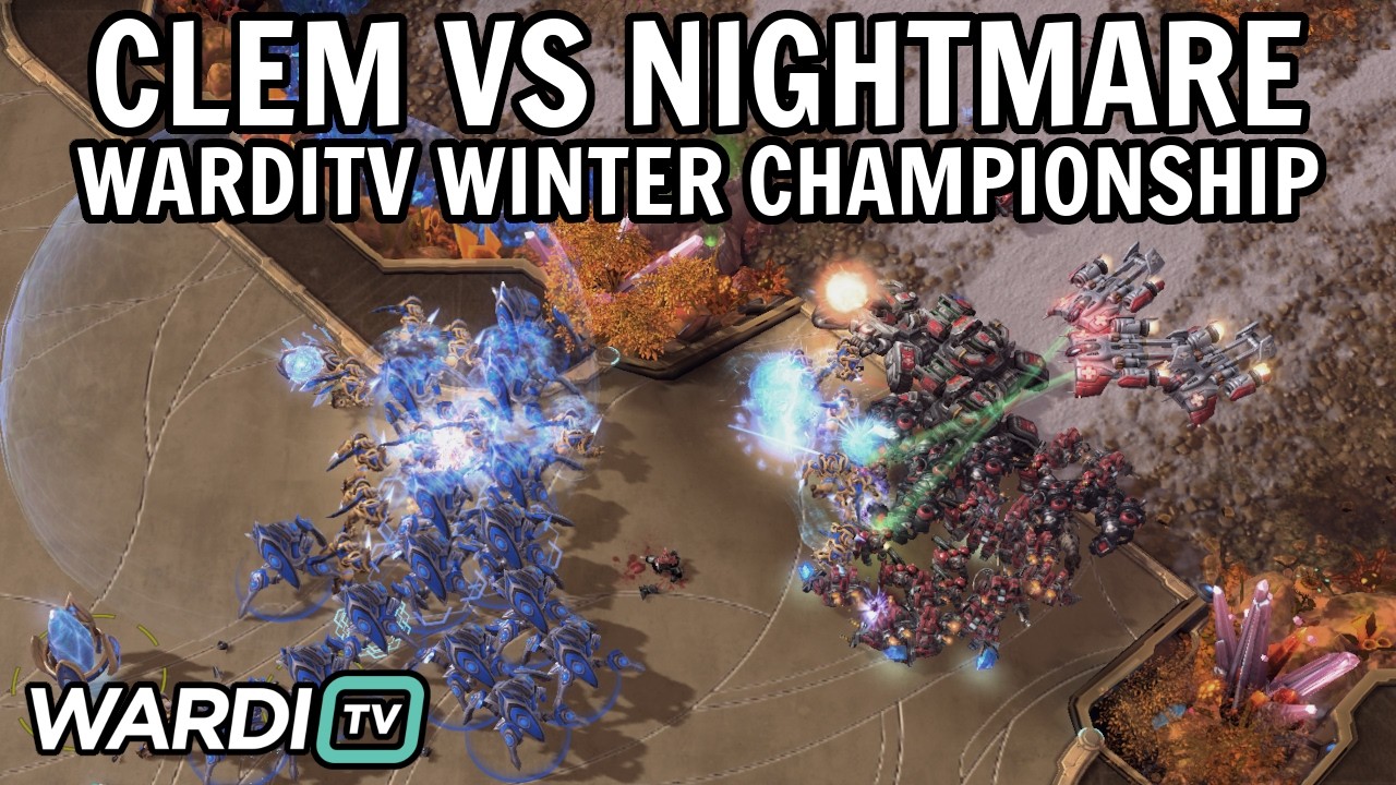 Клем против НайтМэра (TvP) - Чемпионат WardiTV Winter Championship 2026 [StarCraft 2]
