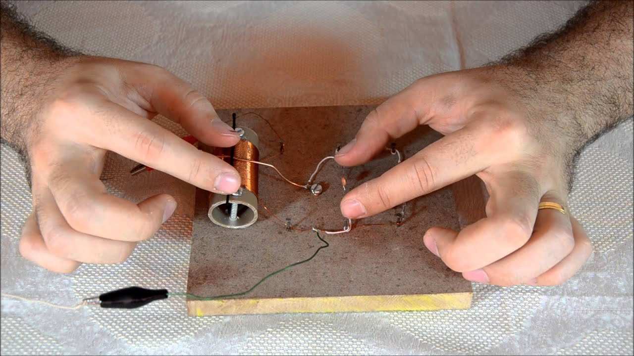 Como fazer um rádio de galena