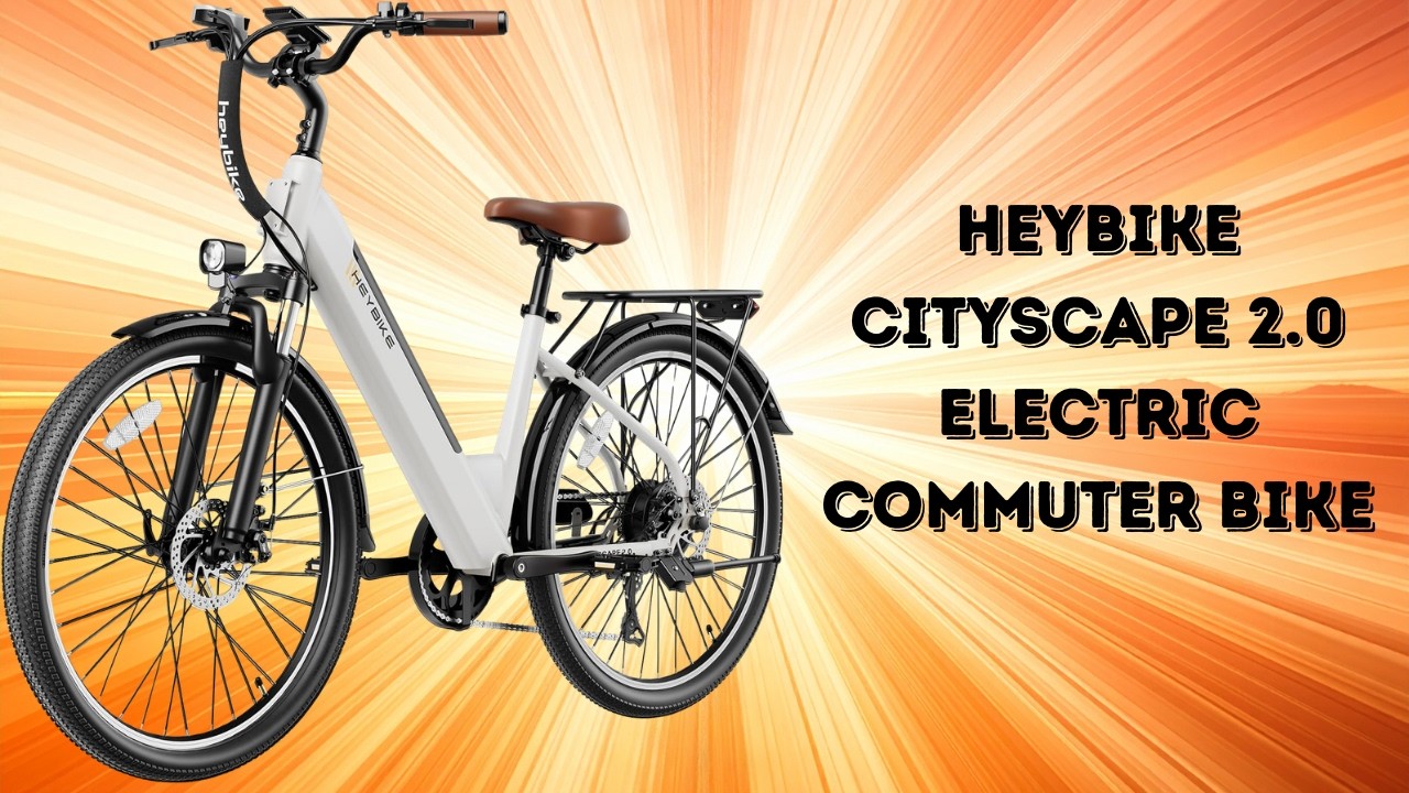 1200W Peak Motor Electric Bike for Daily  | Heybike Cityscape 2.0 Electric Bike worth the price