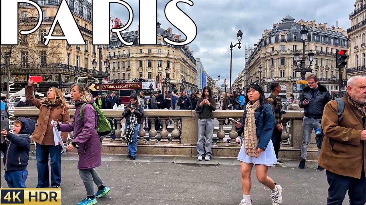 🇫🇷[PARIS 4K] WALK IN PARIS 