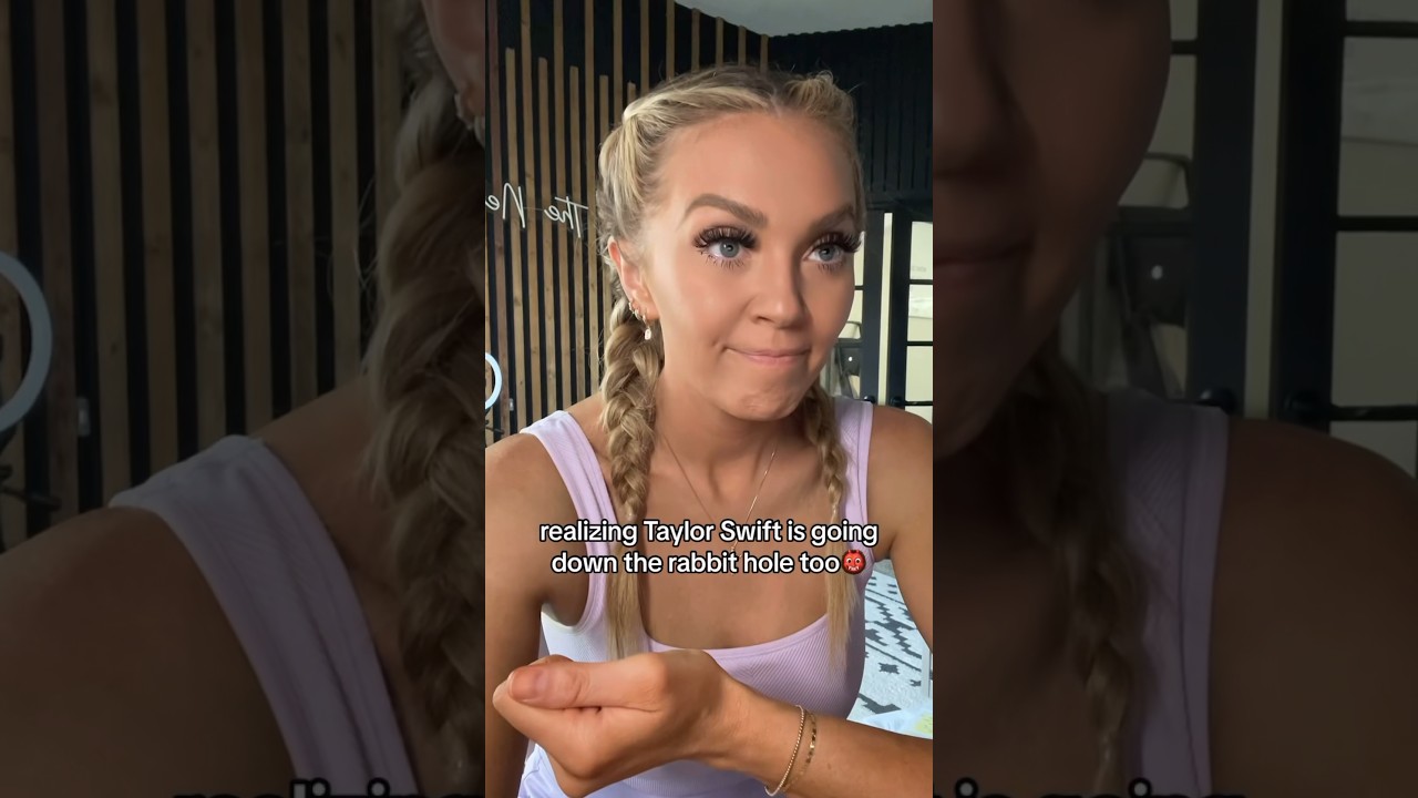 realizing Taylor Swift is&hellip;👀 #shorts