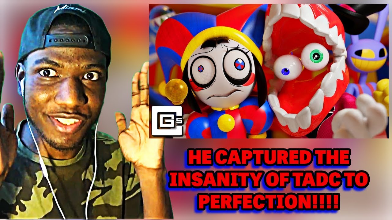 CG5 - Anything Can Go (The Amazing Digital Circus Song Animation) {REACTION}